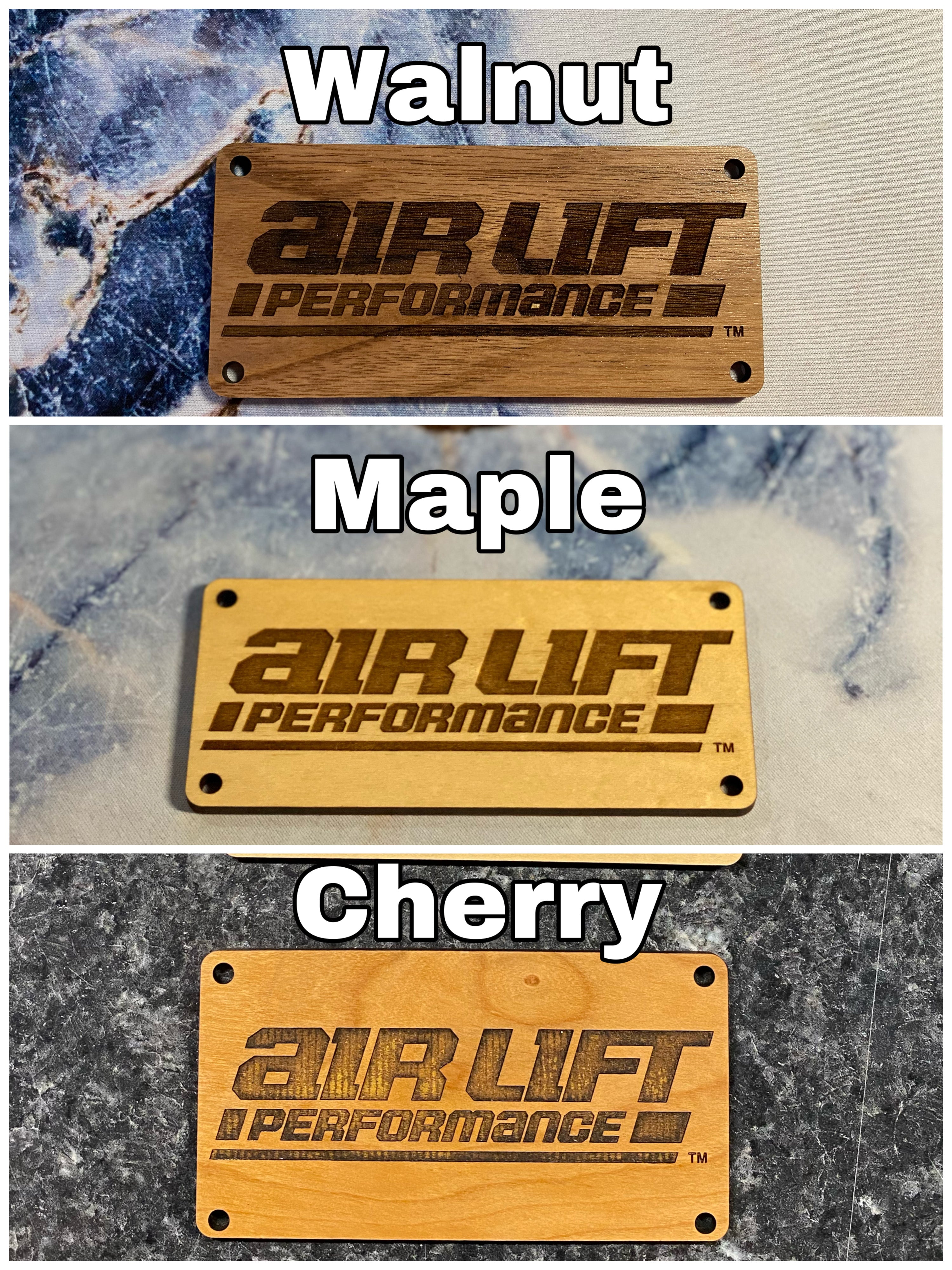 Airlift 3P Manifold Plate - Hardwood